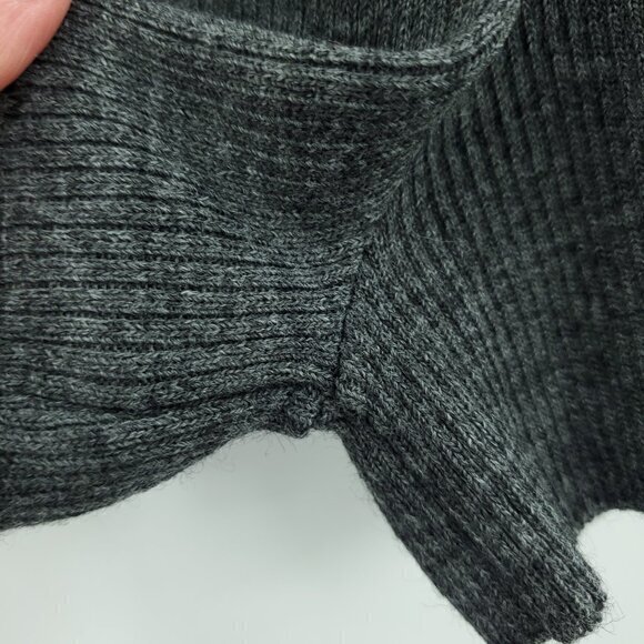 Zara Wool-Blend Knit Lounge Shorts S/M Gray - Picture 7 of 15